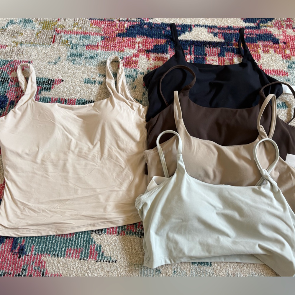 Women's Multi-Color Sports Bra Set of 5